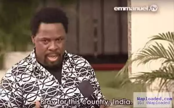 Prophet T.B Joshua Releases Video Evidence of How He Prophesied Deadly Indian Bridge Collapse